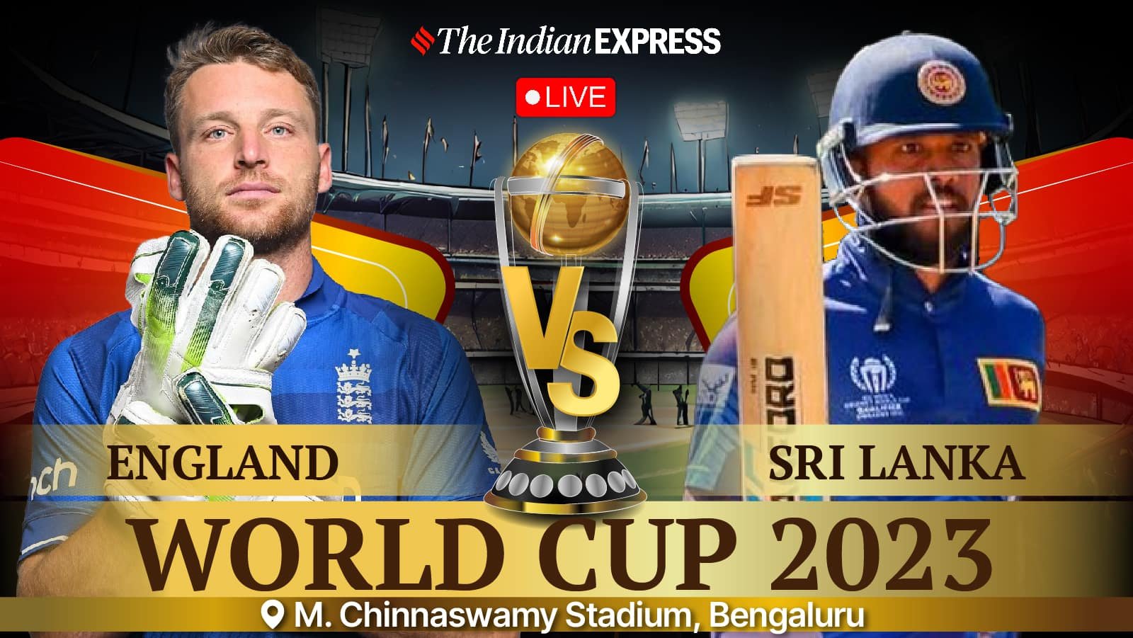 England vs Sri Lanka Live Score, World Cup 2023: Toss team news and more coming up | Cricket News