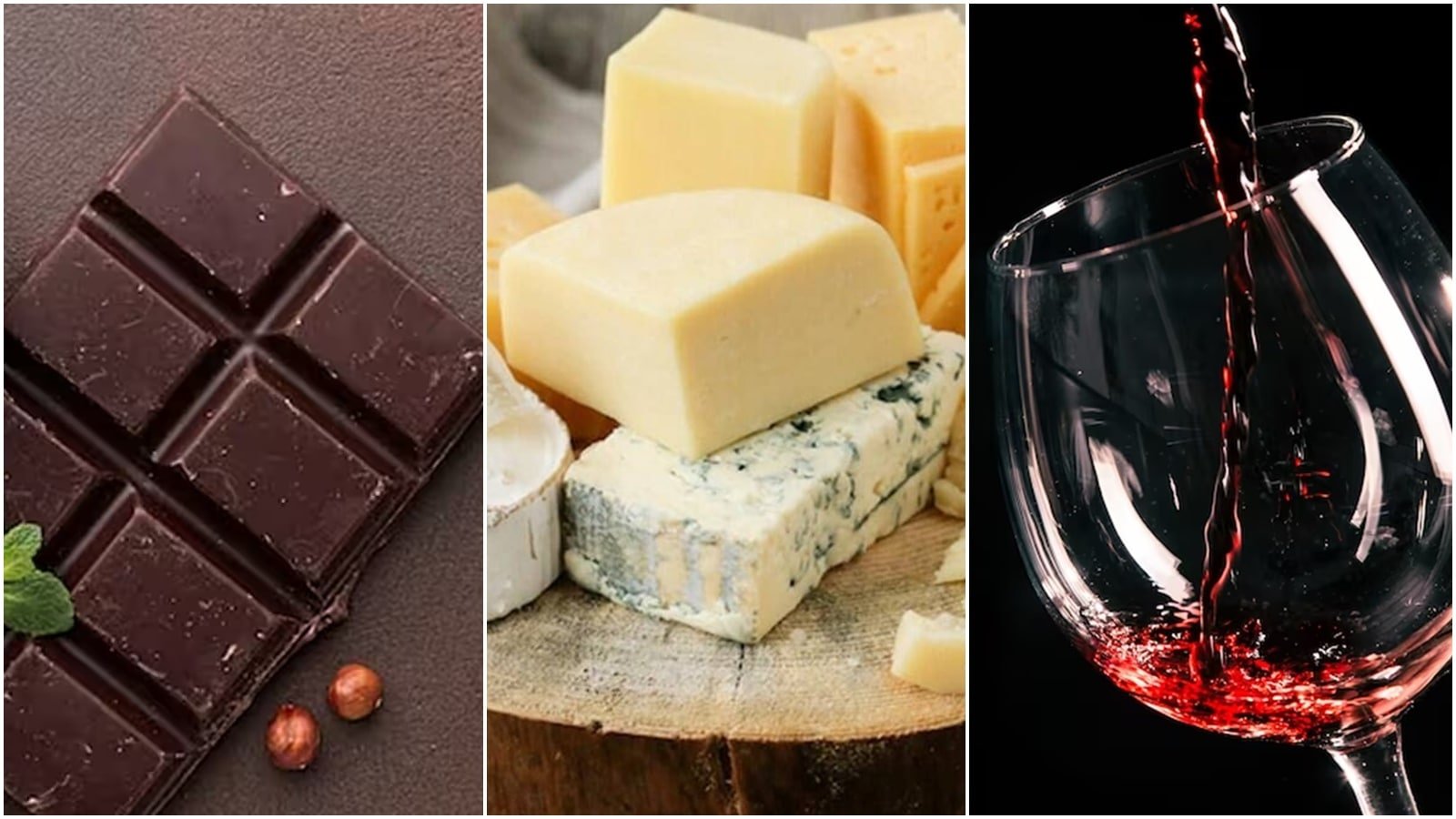 Are chocolate, cheese, and wine absolutely good for health? We decode