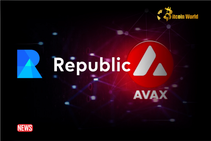 Republic Avalanche Blockchain Tokenized Investment Fund