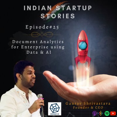 Document Analytics for Enterprise using Data & AI w/ Gaurav Shrivastava, Founder & CEO (Pensieve) by Indian Startup Stories