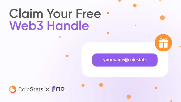 CoinStats Integrates FIO Protocol: Claim Your Web3 Handle Now!