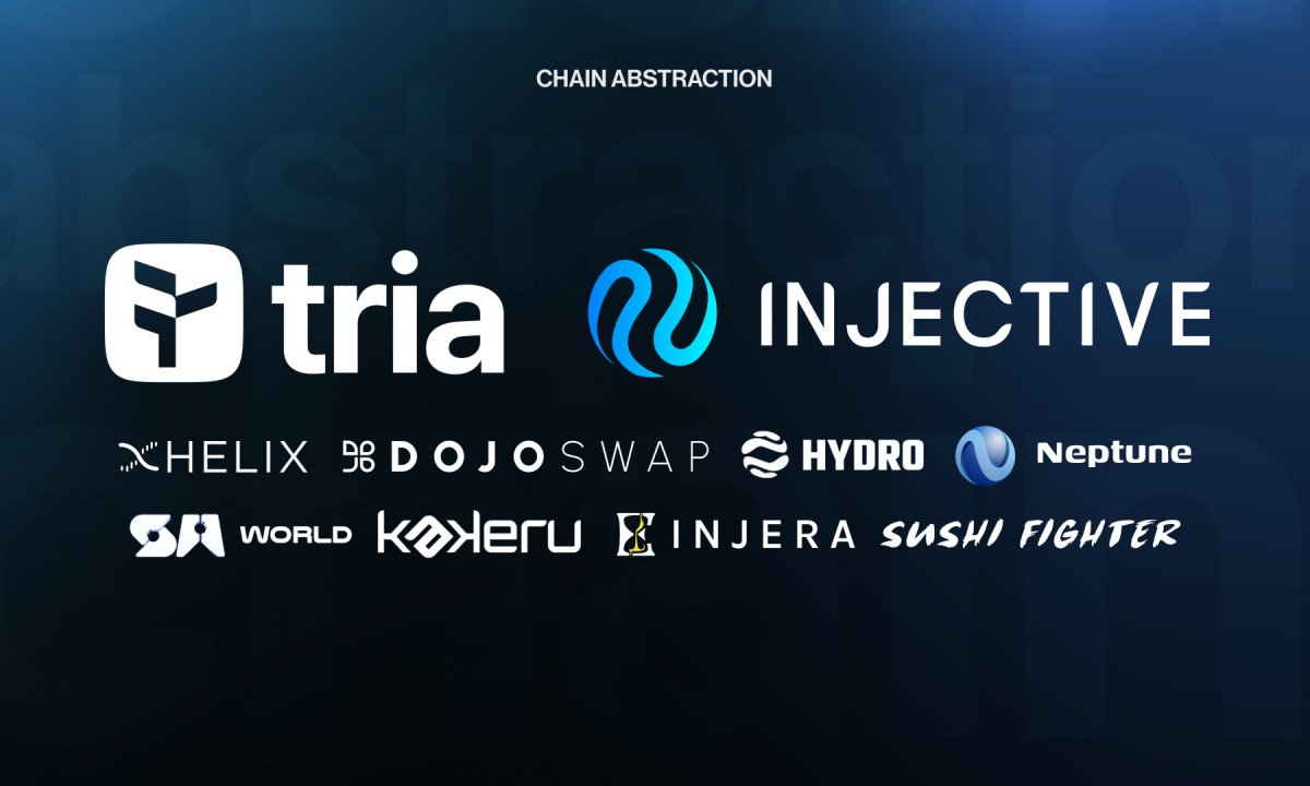 Tria’s Unchained brings Chain Abstraction to Injective Ecosystem