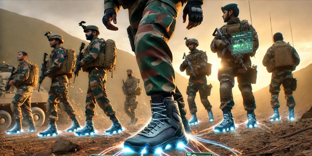 IIT Indore Invents Smart Shoes for Indian Soldiers: Power Generation & Real-Time GPS