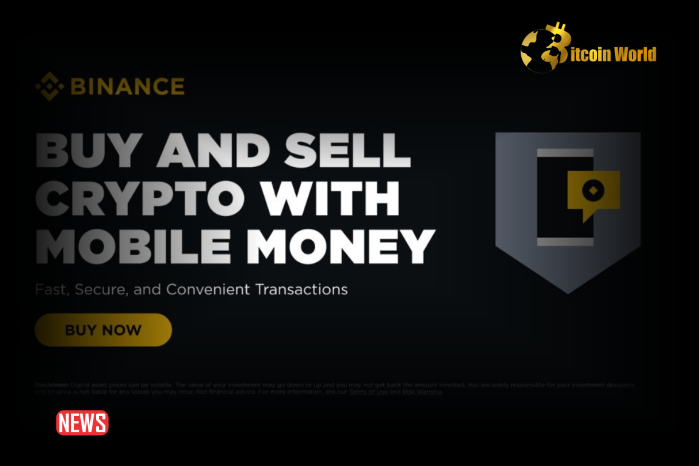 Binance Launches Mobile Money Feature For Crypto Transactions In Africa