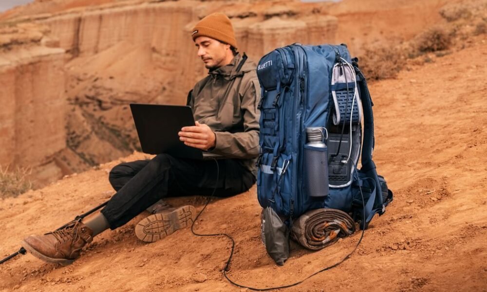 This backpack solar generator can help you ignore nature