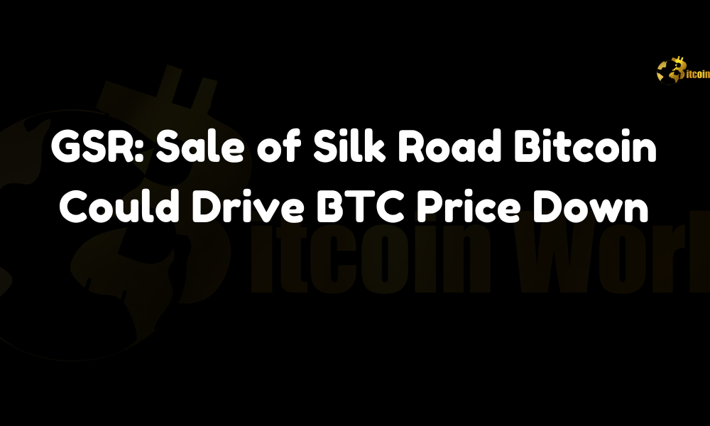 GSR Silk Road Bitcoin sale BTC price impact