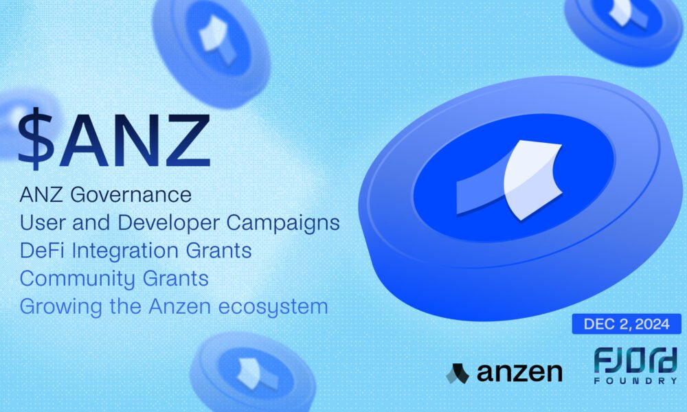 Anzen announces TGE and launchpad sale on Base as TVL reaches $92 Million