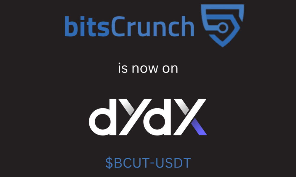 bitsCrunch Secures First Perpetual Listing on dYdX Exchange