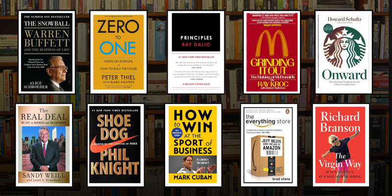 10 books by billionaires to teach you how to build wealth