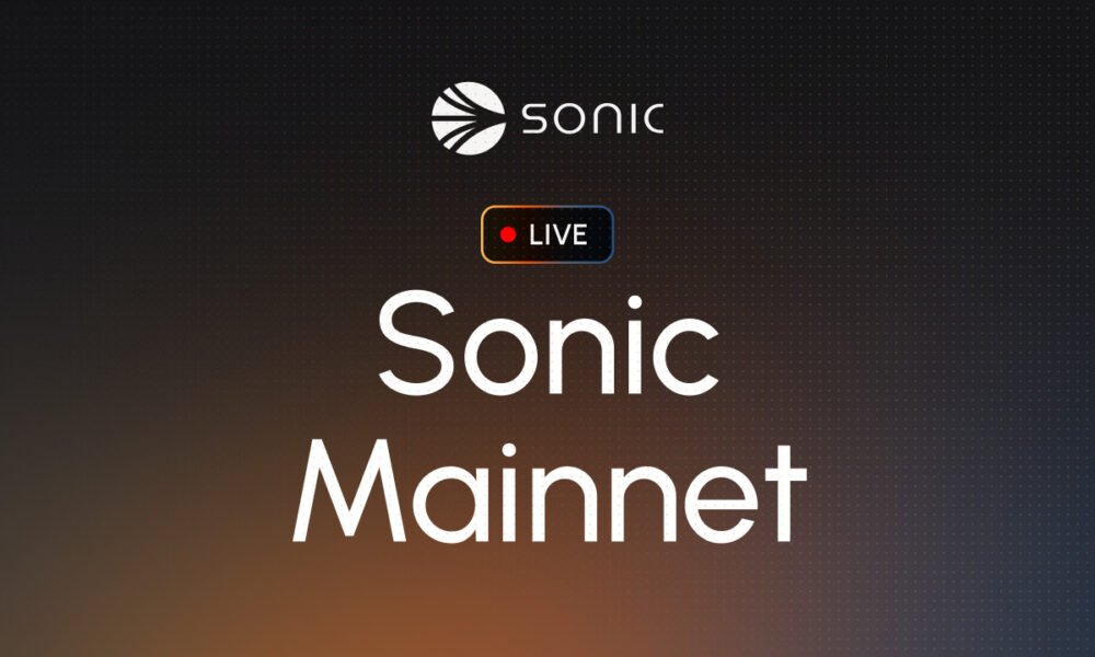 Sonic Labs Launches the Sonic Mainnet: EVM-Compatible, Verifiable 10,000 TPS, and Sub-Second Finality