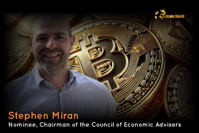 Trump Nominates Pro-Crypto Stephen Miran as Chairman of the Council of Economic Advisers