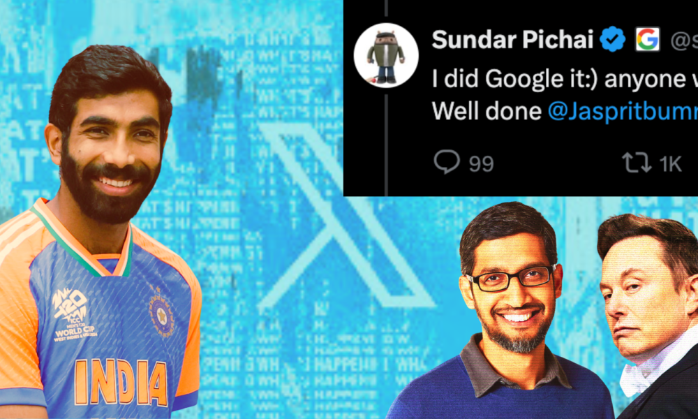 Elon Musk and Sundar Pichai React to Jasprit Bumrah’s ‘Google It’ Comeback