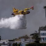 Drone takes out Super Scooper fighting Los Angeles wildfires