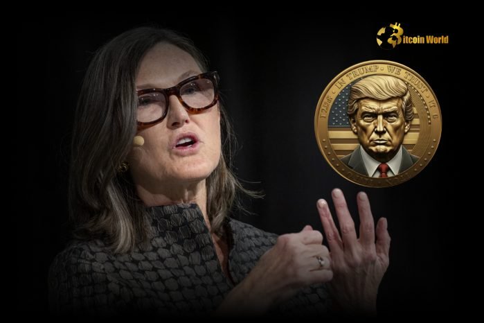 Cathie Wood: Trump Memecoin Signals Crypto’s Next Phase, But Not Investing