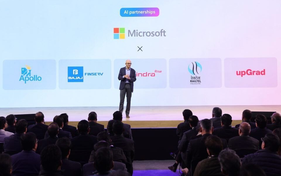 Microsoft fuels $3B AI bet in India via partnerships with IndiaAI, industry leaders