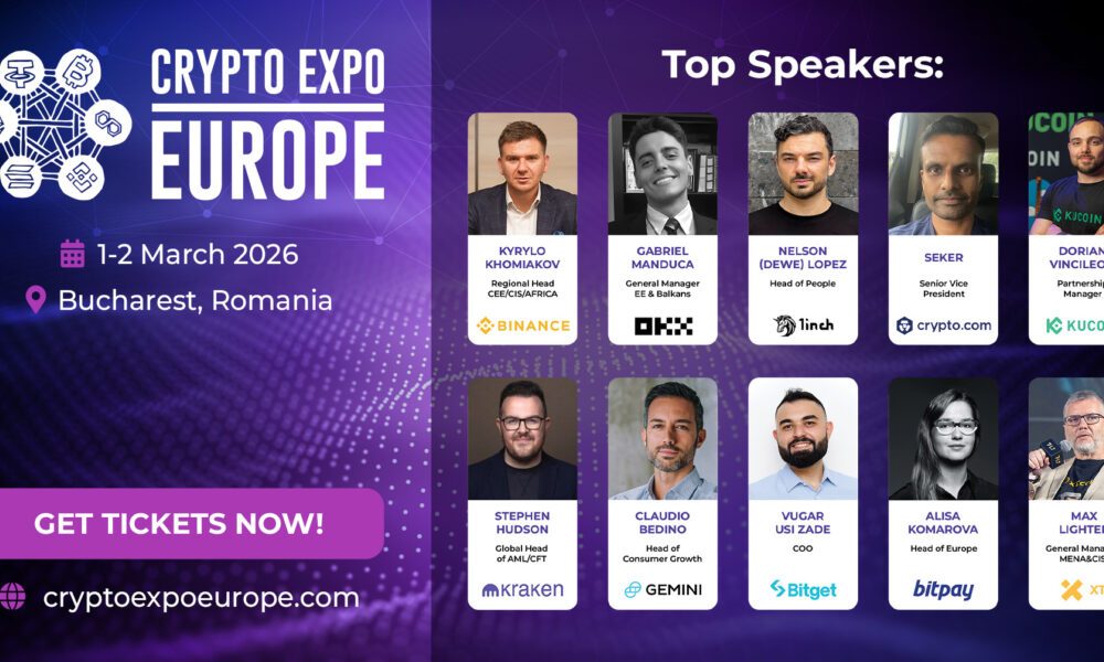 Crypto Expo Europe 2026: Eastern Europe’s Flagship Web3 Event Returns to Bucharest