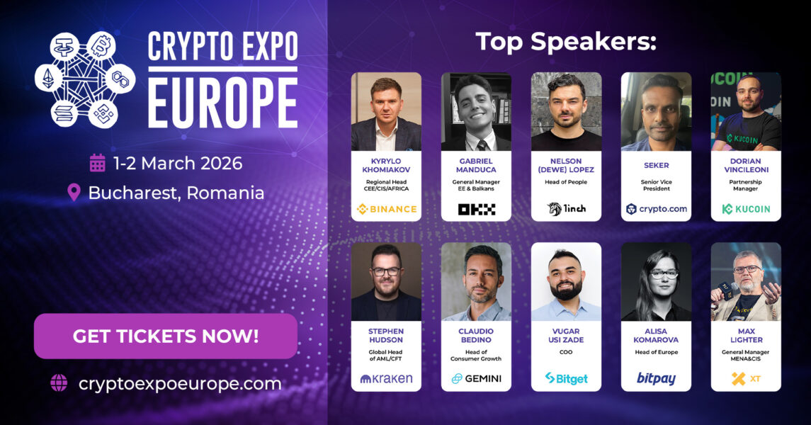 Crypto Expo Europe 2026: Eastern Europe’s Flagship Web3 Event Returns to Bucharest