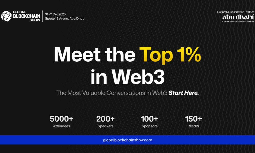 Block your dates for The Global Blockchain Show 2025 hosted by VAP Group in Abu Dhabi
