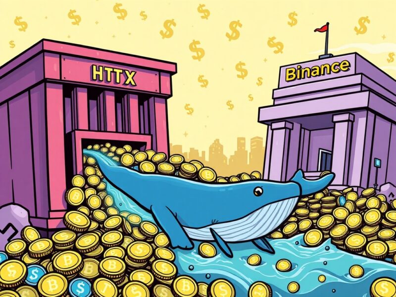 USDT Transfer: Astounding $200 Million Moves From HTX to Binance