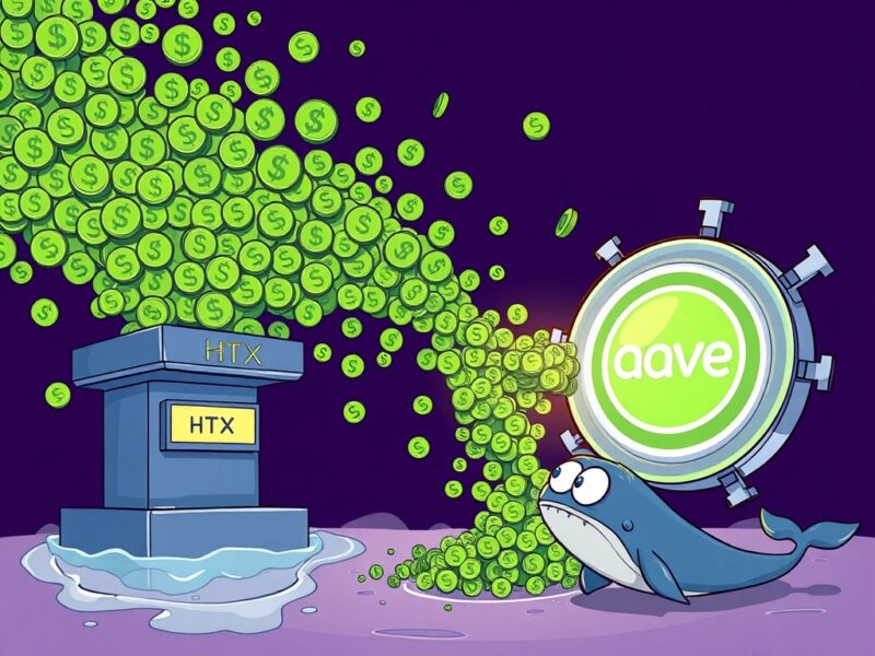 USDT Transferred from HTX to Aave: A Colossal $300 Million Move Explained