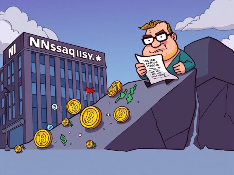 Crypto Stocks Reel: Nasdaq’s New Rules Trigger Market Shift