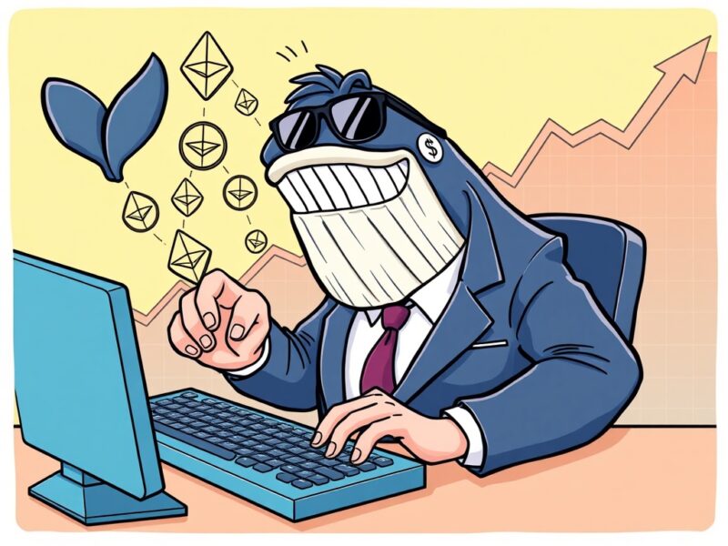 Ethereum Swing Trading: Astounding $960K Profit by a Crypto Whale