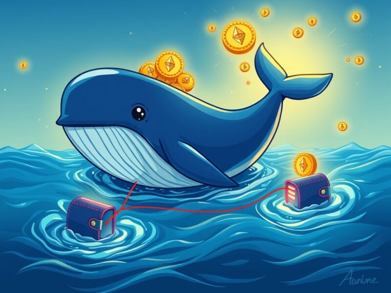 Ethereum Whale Movement: Mysterious $200M Transfer Unveiled After 4-Year Dormancy