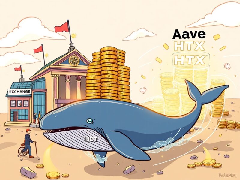 USDT Transfer: Unveiling the Massive $930M Shift from HTX to Aave
