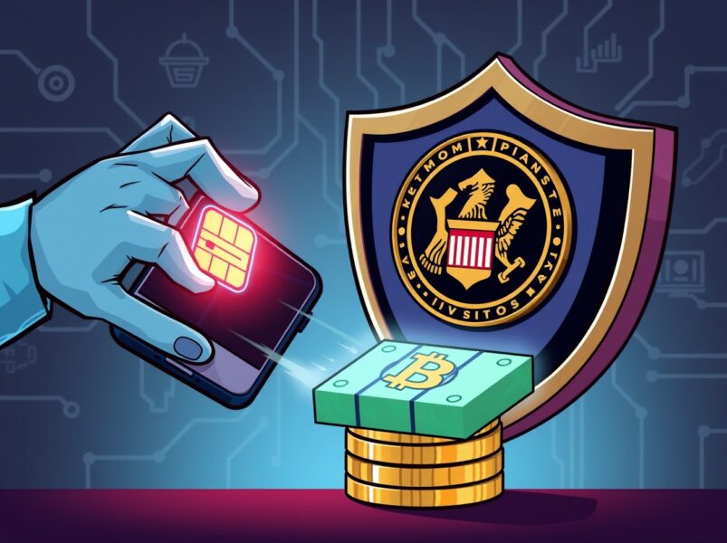 SIM-swapping Scam Exposed: US DOJ Seizes $5M in Bitcoin
